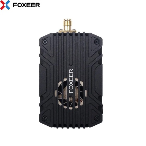 Foxeer Reaper Infinity 5.8G 40CH 5W VTX Build-in Mic Fan CNC Heat Dissipation Shell 20X20mm 9-36V for RC Airplane FPV Long Range
